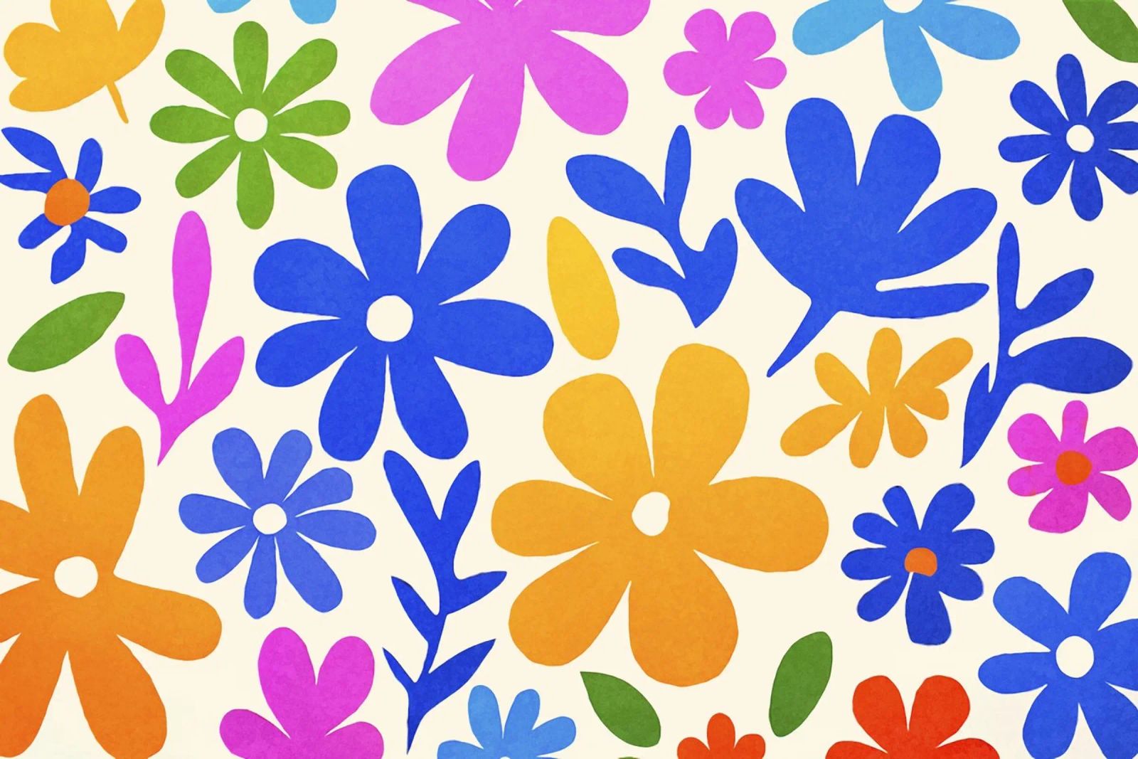 Matisse Groovy Jardín de flores de verano metacrilato de Andrea Haase Modern Home