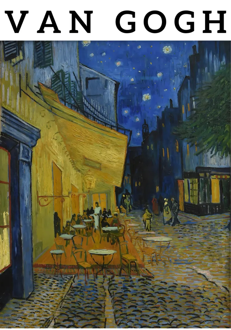 Notte al caffè in stile Van Gogh pellicola backlit da tokovictory