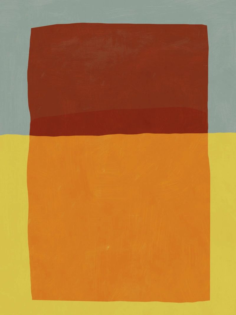Sovrapposizione di colori design minimale plexiglass da Little Dean