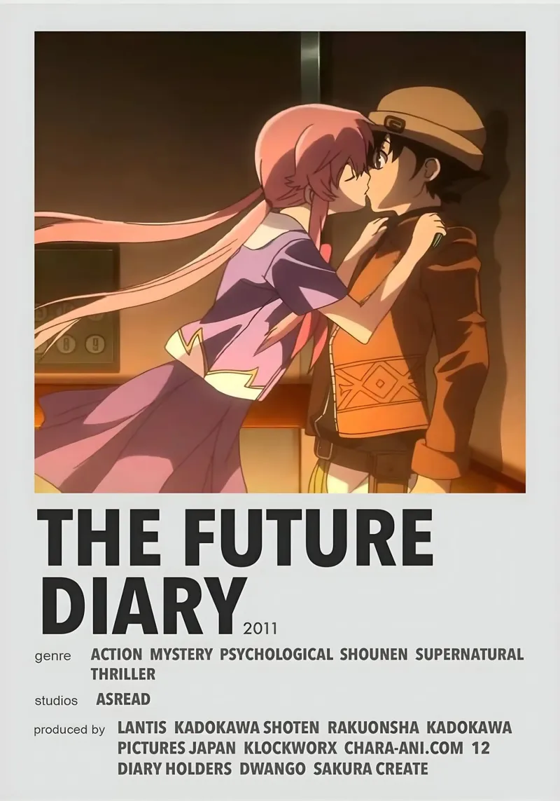 THE FUTURE DIARY 2011 carta hahnemühle da Totoya