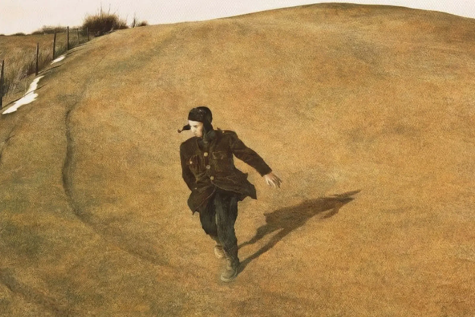 Andrew Wyeth Berühmtes Kunstplakat Winter 1946 Poster von Classicprint