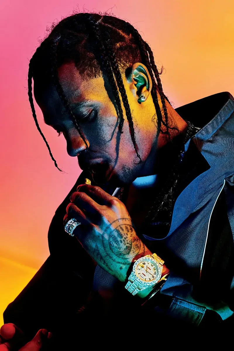 Travis Scott #1 plexiglass da Music Clan