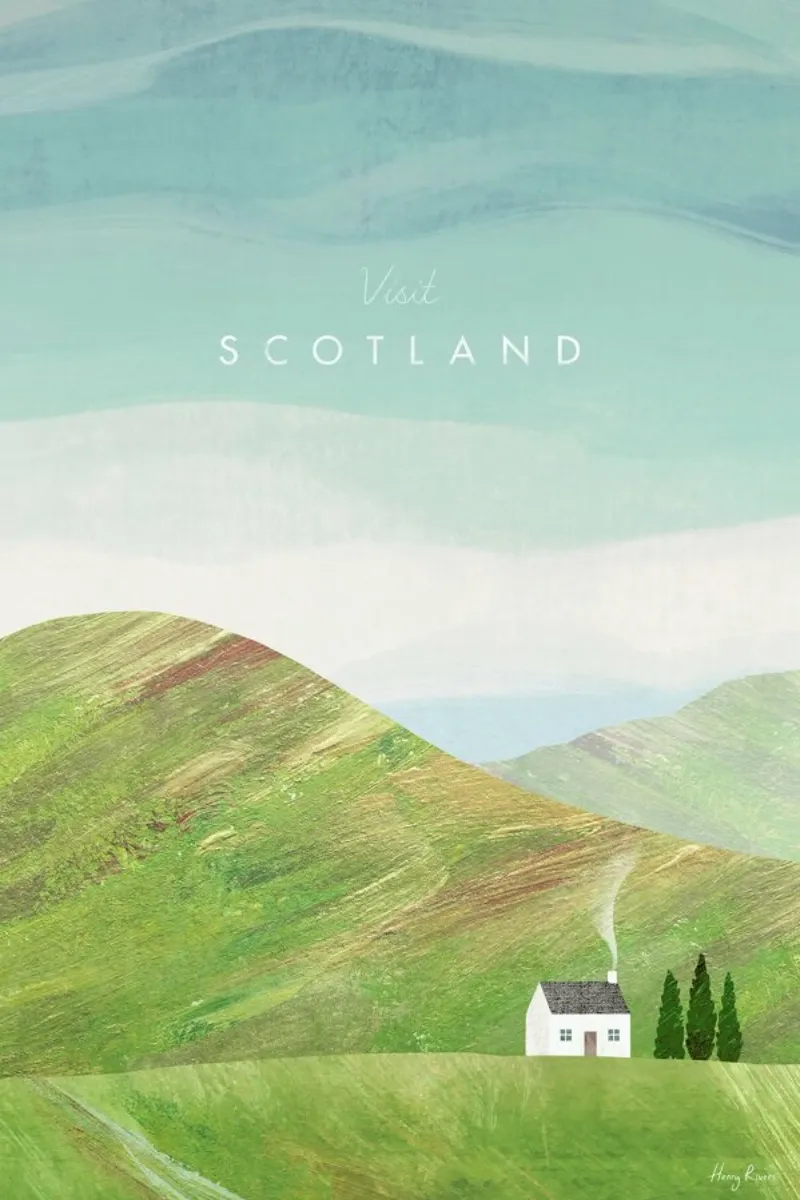 Scotland hahnemühle van Henry Rivers