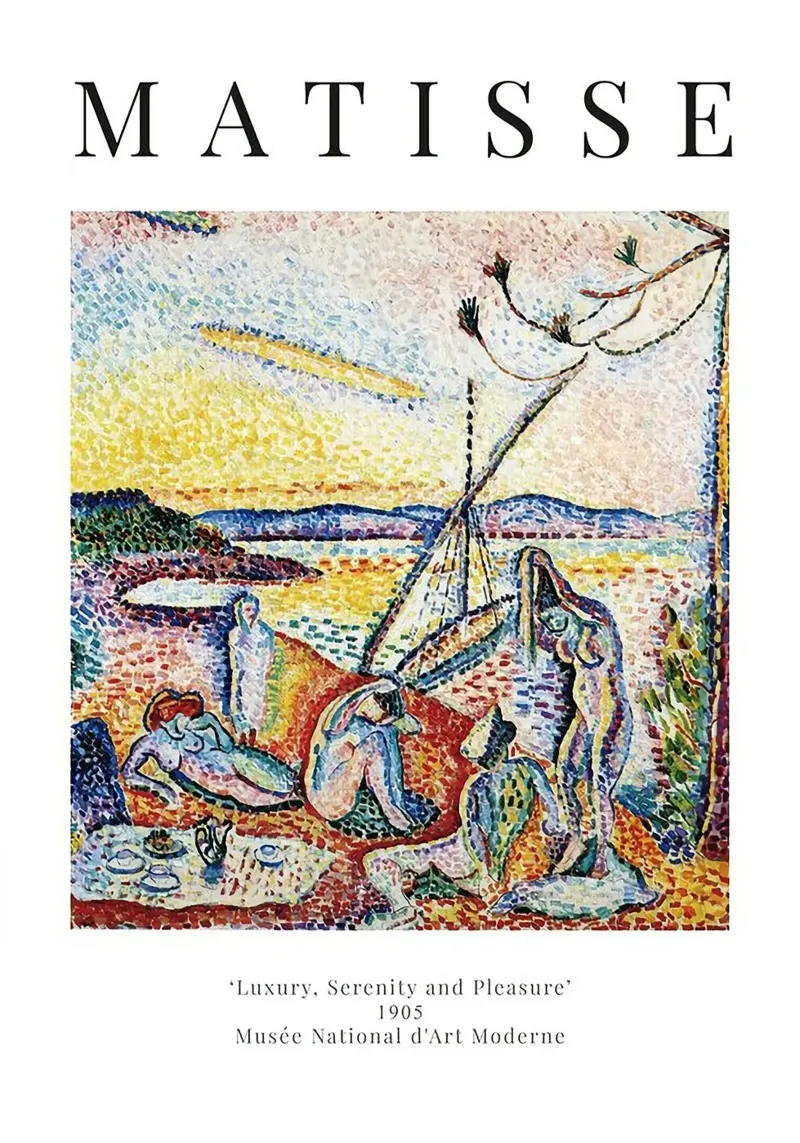 Henri Matisse - Lusso, serenità e piacere 1 alluminio dibond da Perdana shop