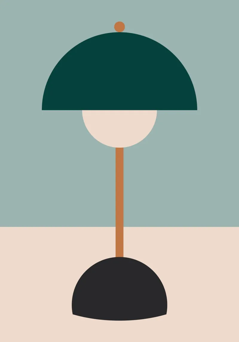 Standing Lamp Aesthetic pellicola backlit da galihstudio