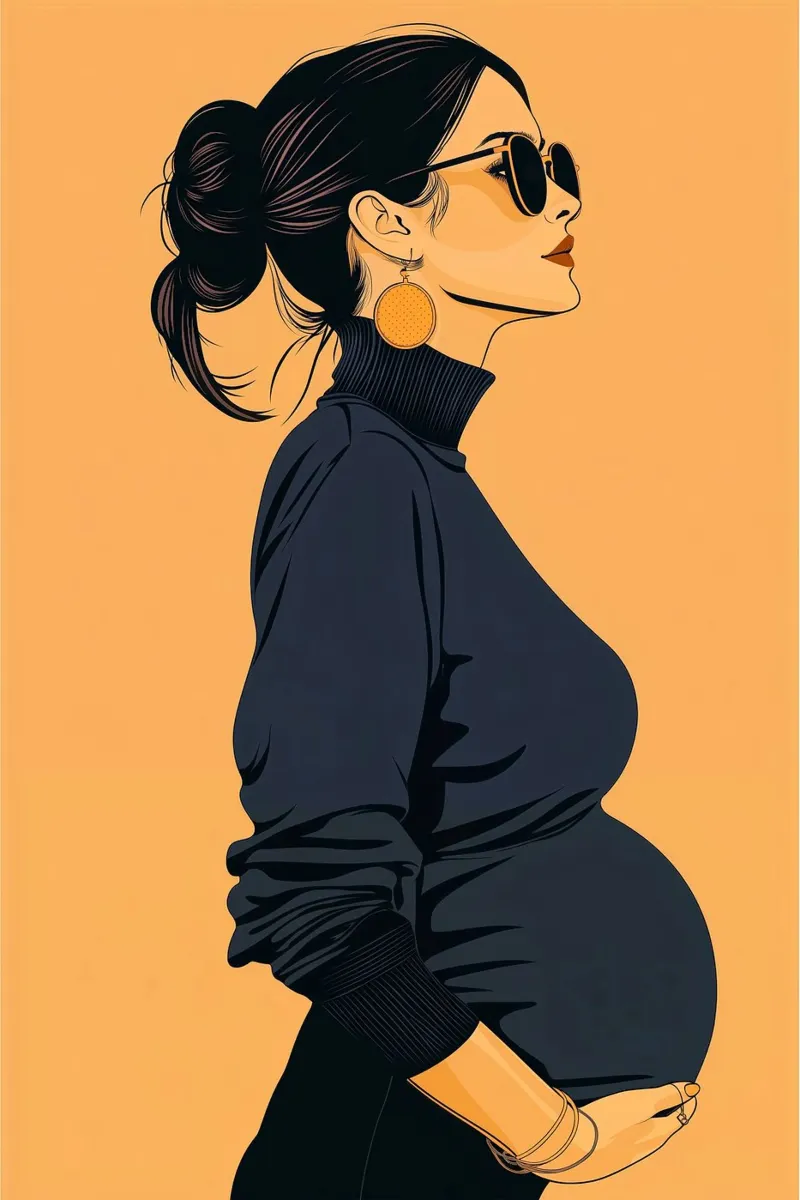 Mamma cool poster con telaio in plastica da Synthaira