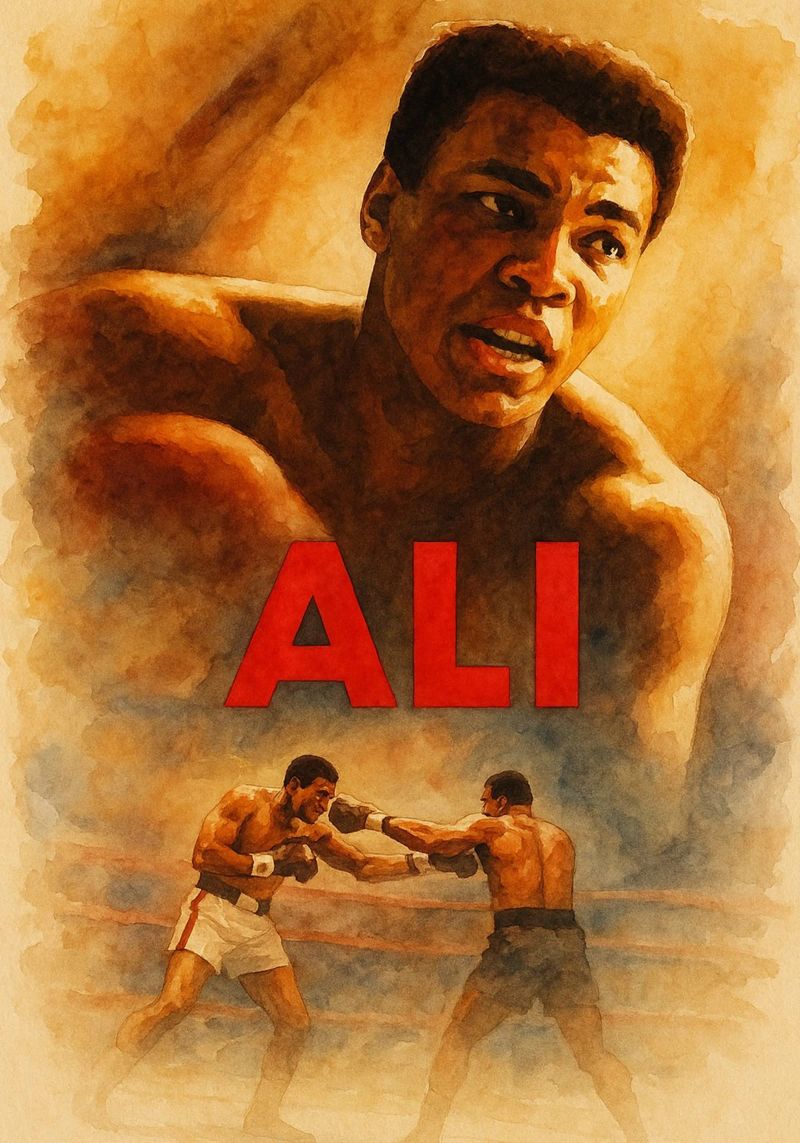 ali Übermalung Phantasie Reproduktion Kunst Poster von SIQAYA