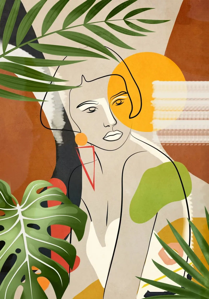 Nature Moment 5 canvas by Nadjaa