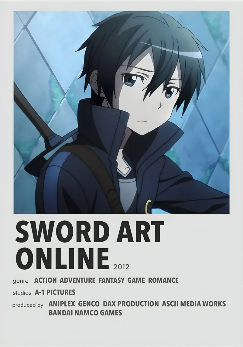 SWORD ART ONLINE  2012 pellicola backlit da Totoya