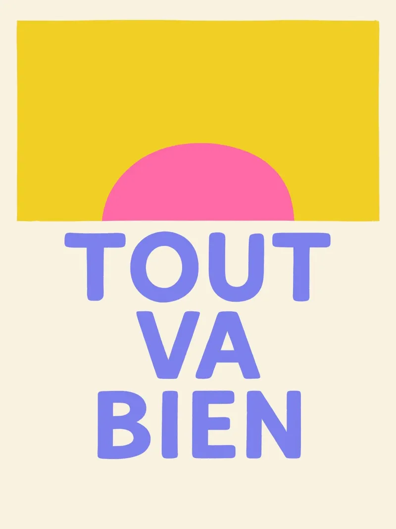 Tout va Bien carta hahnemühle da treechild