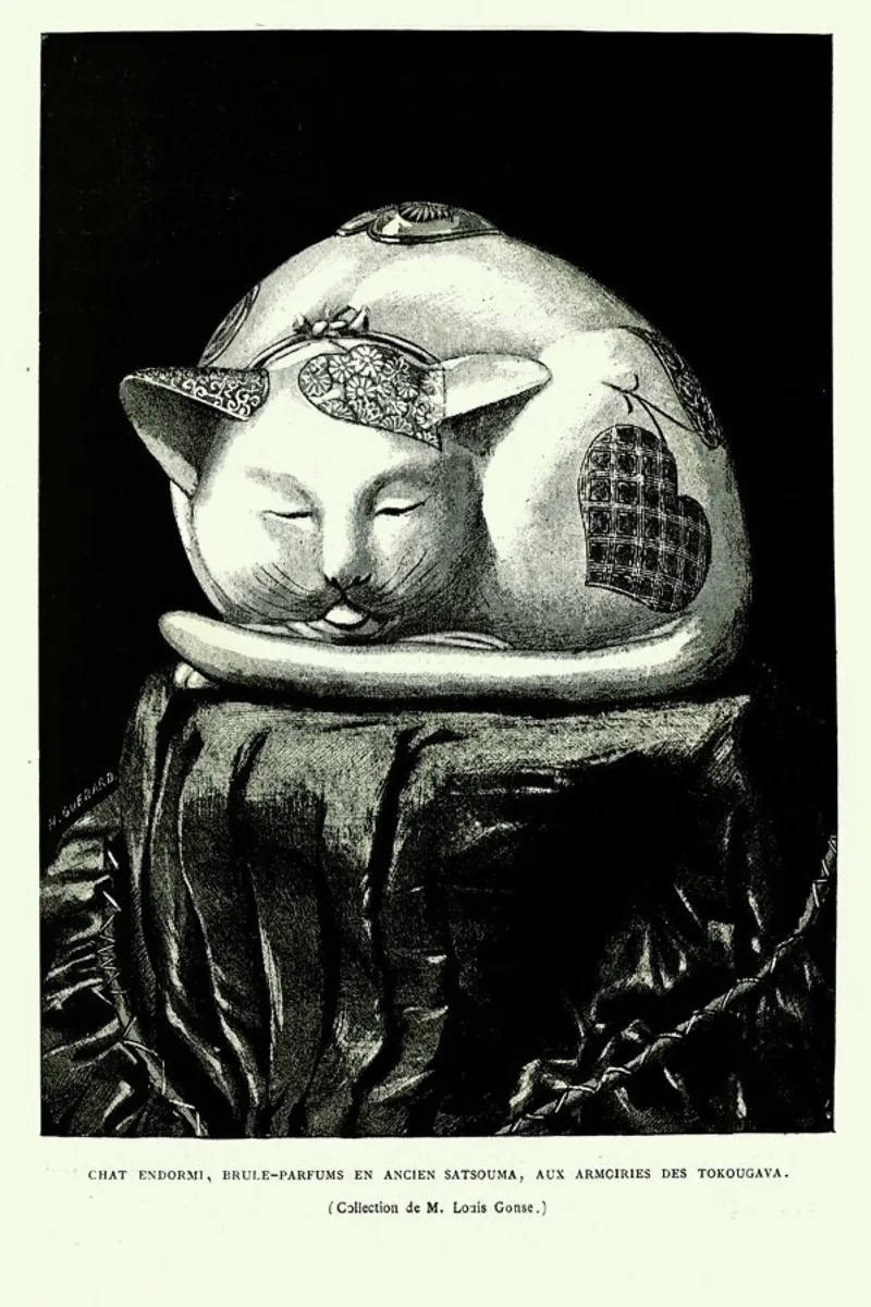 Chat Endormi poster da Vintage by JUNIQE