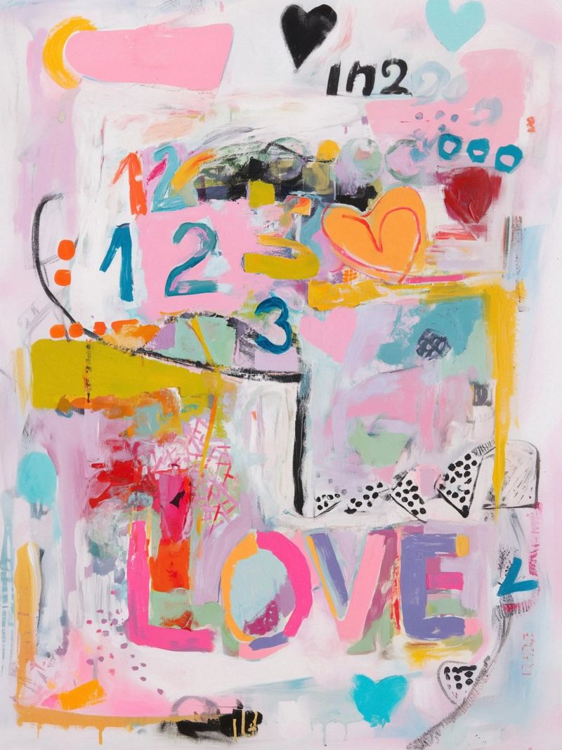 Love in motion poster by Carinaprint