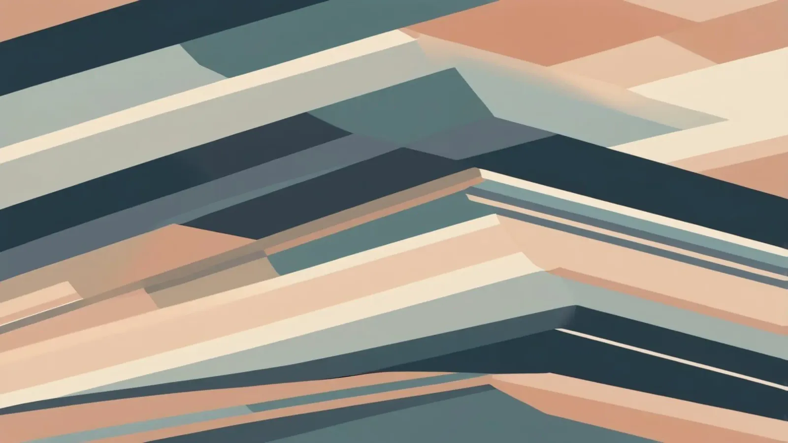 design astratto con forme geometriche stratificate arte moderna pellicola backlit da DesignDoodle