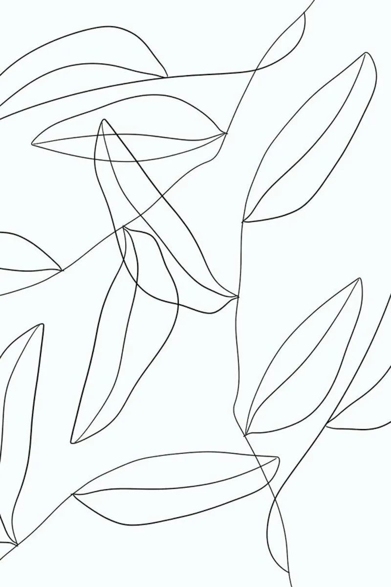 Black Leaf Pattern plexiglass da KRUTH DESIGN