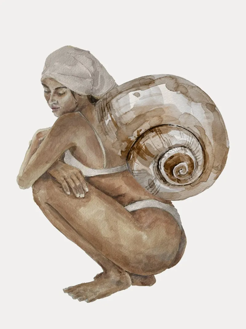 The Snail Princess poster da treechild