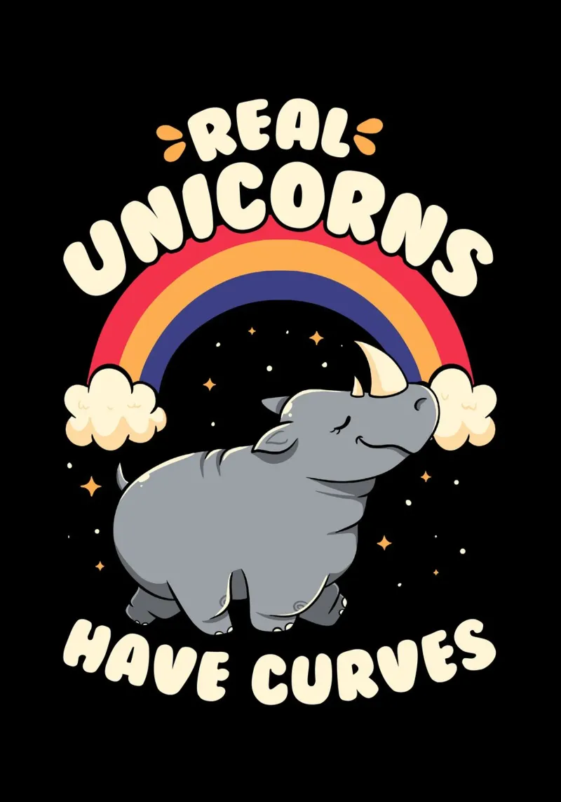 I veri unicorni hanno le curve pellicola backlit da Tobe Fonseca