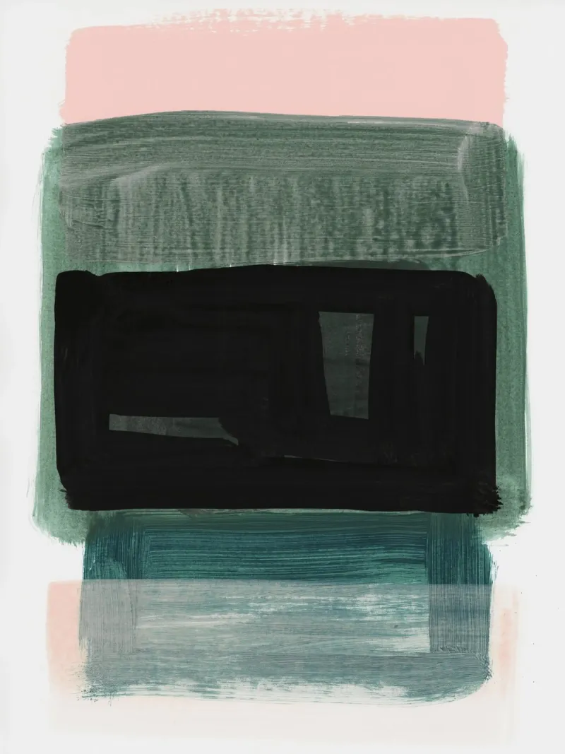 layered colorfields plexiglass da IRIS LEHNHARDT FINE ART