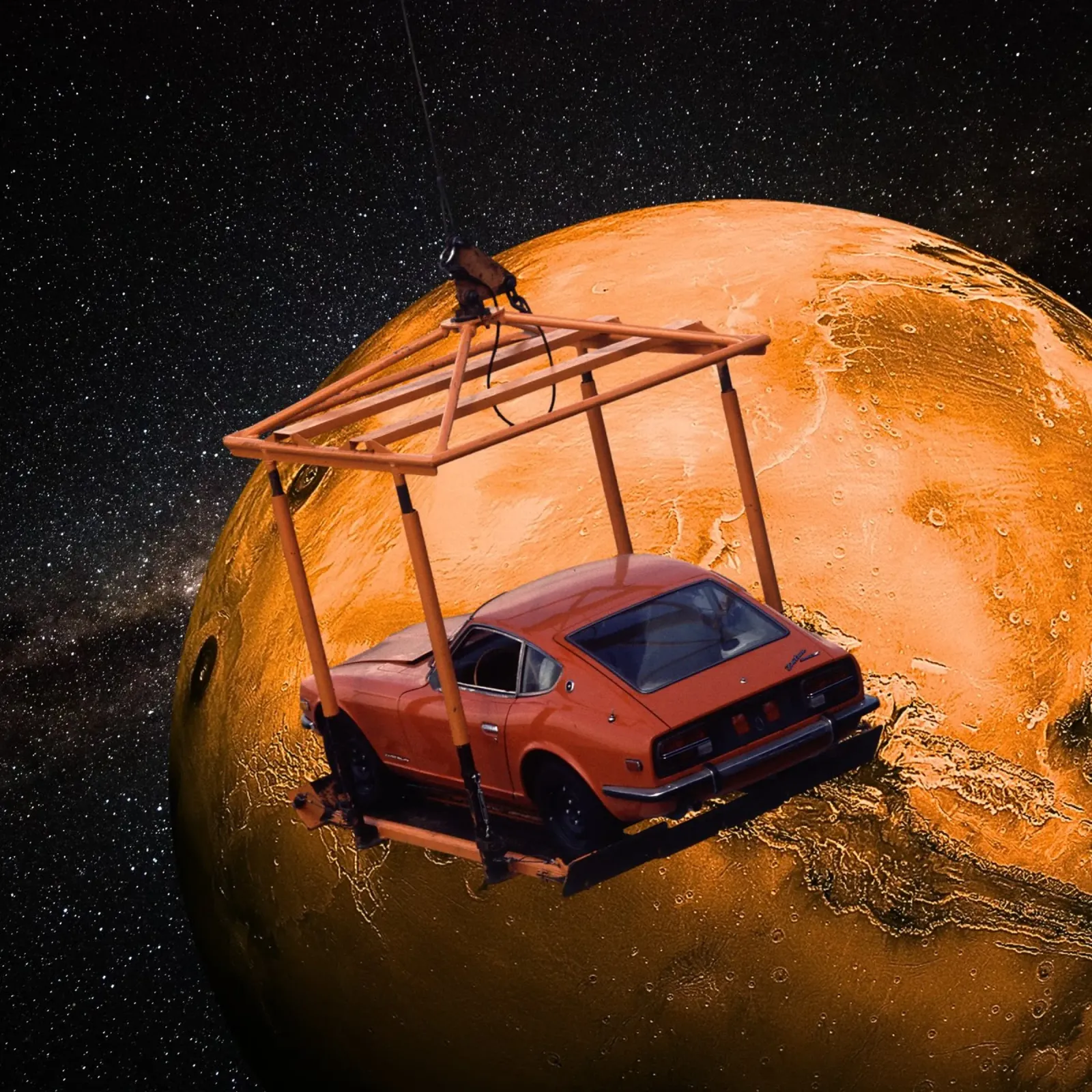 Space road trip poster by PicturaCollage
