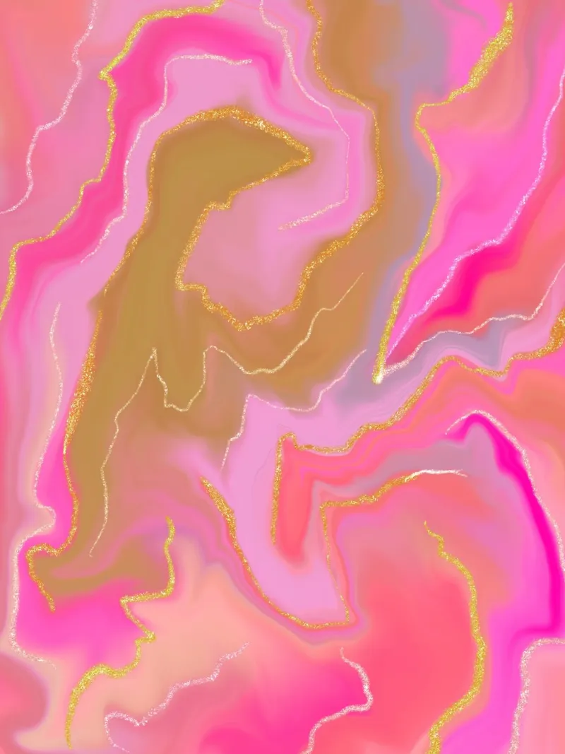 Roségold Aura canvas by Petra Lang