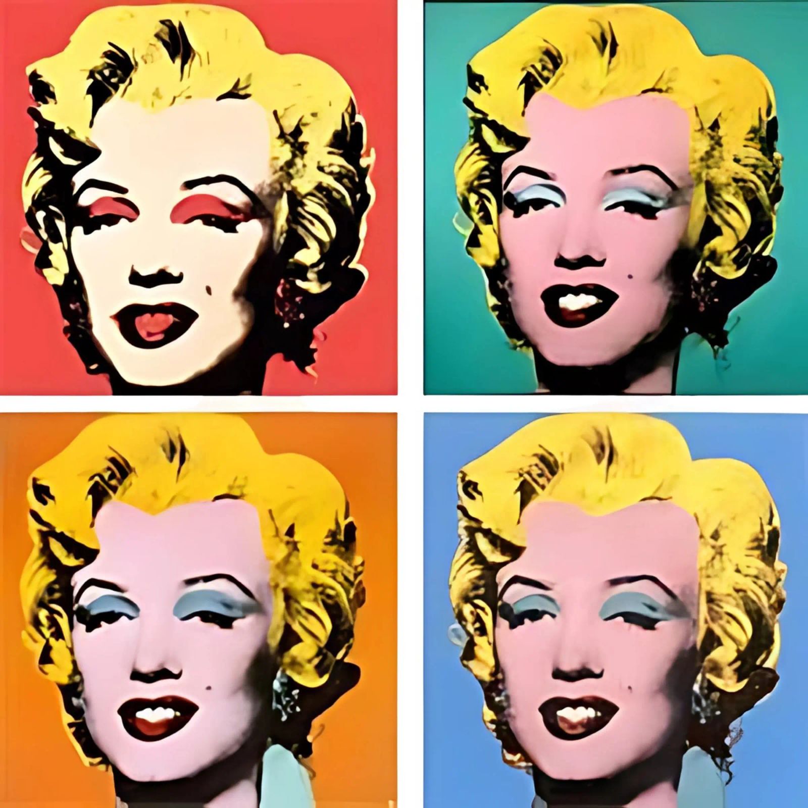Shot Marilyns par Andy Warhol 1964 poster de tokovictory