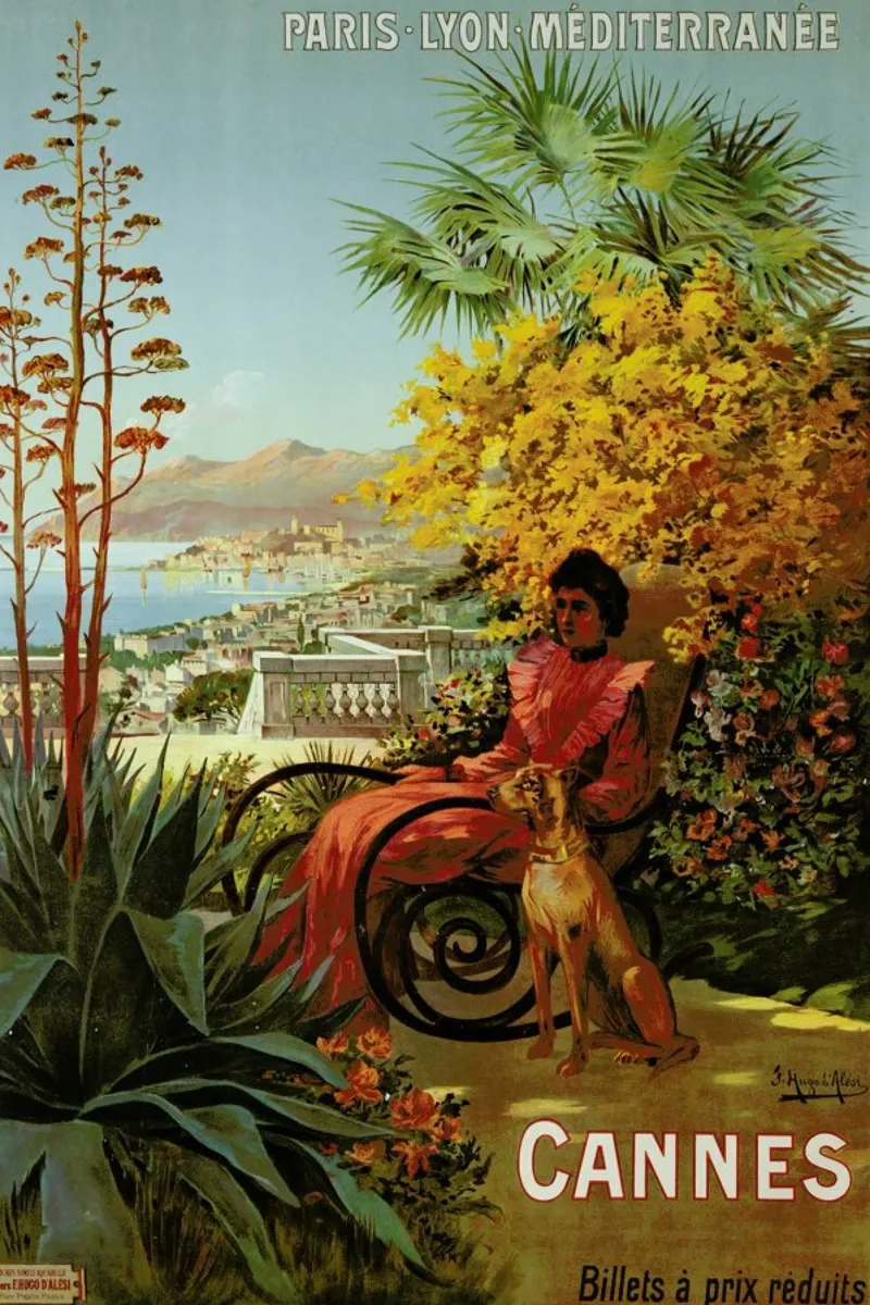d'Alesi - Cannes carta hahnemühle da ARTOTHEK