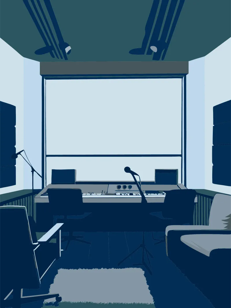 Studio musicale pellicola backlit da MUSIC EDITION