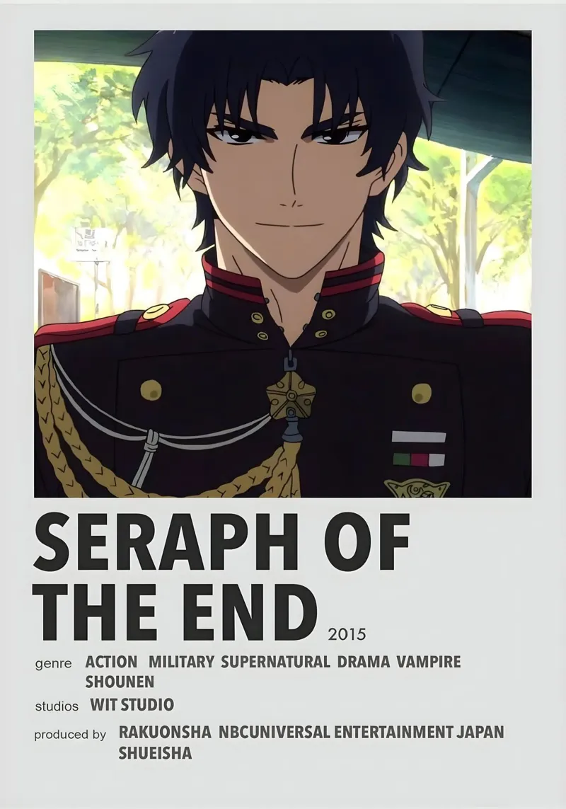 SERAPH OF THE END  2015 pellicola backlit da Totoya