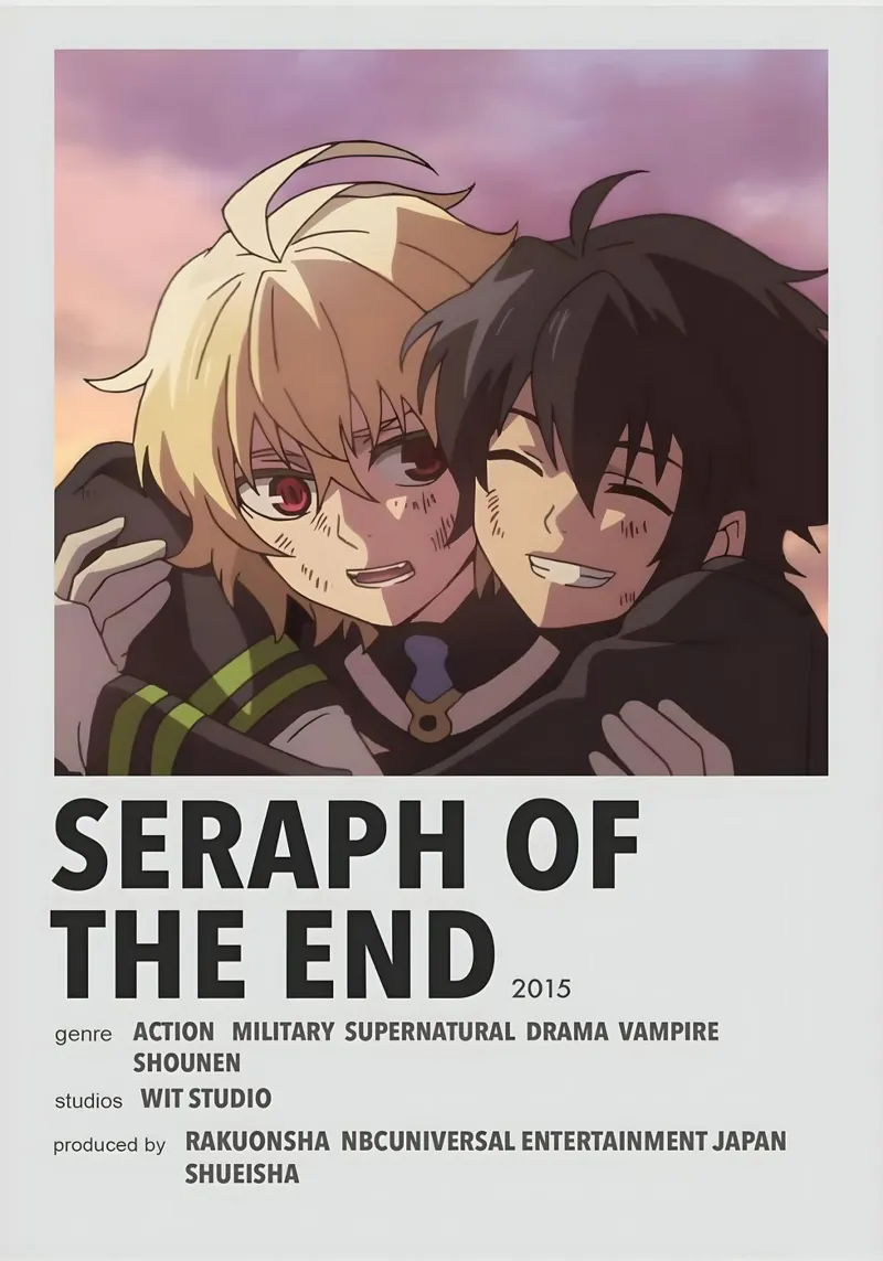SERAPH OF THE END  2015 pellicola backlit da Totoya