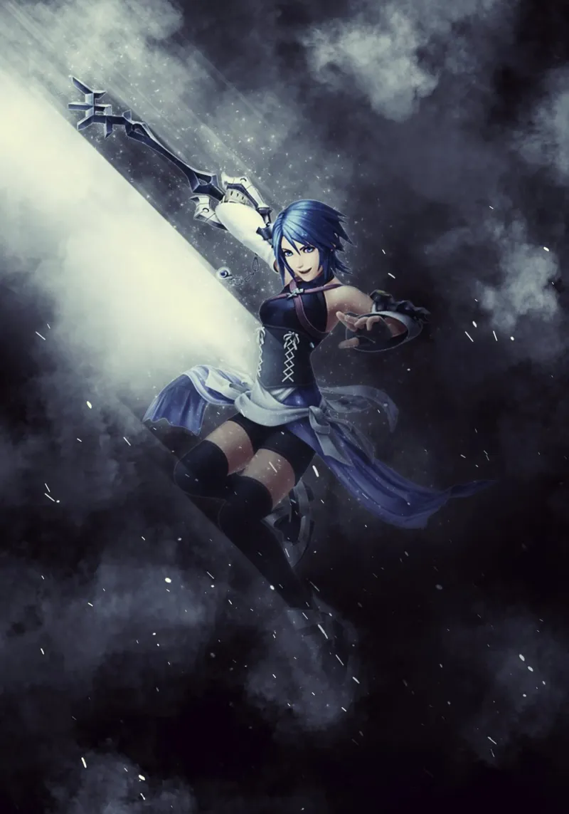 kingdom hearts tela con Cornice a cassetta da FreeArtStudio