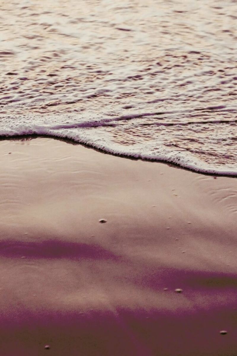 Sunset Waves pellicola backlit da Victoria Frost