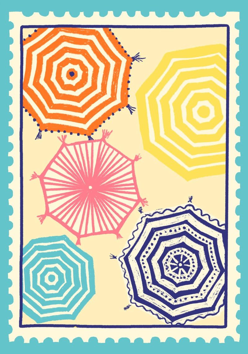 Sonnenschrime Poster von Studio Dolci