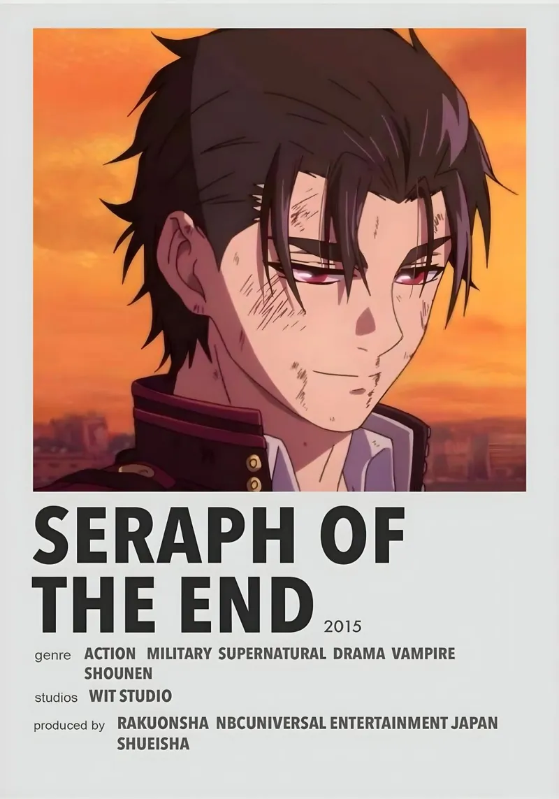 SERAPH OF THE END  2015 pellicola backlit da Totoya