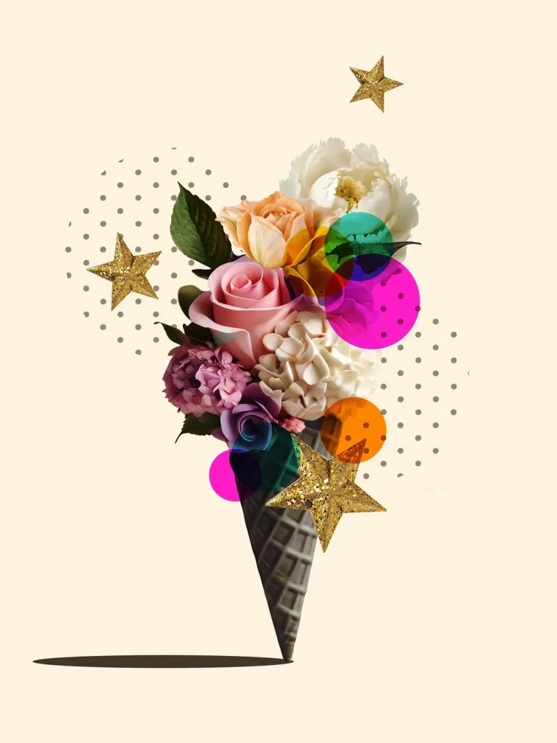 Bloom Cone pellicola backlit da Indigo Rain