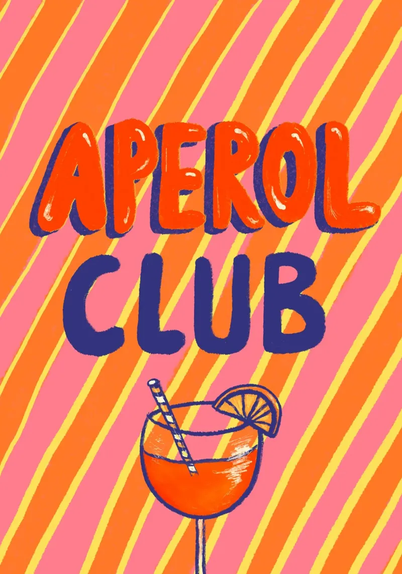 Aperol Club carta hahnemühle da Studio Dolci