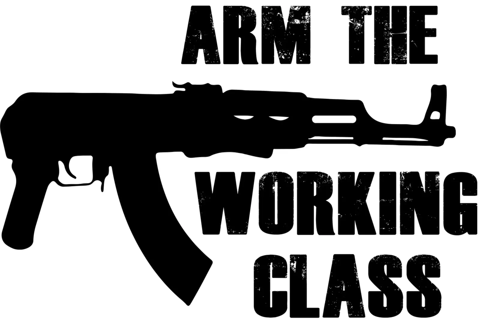 Maglietta Arm the Working Class pellicola backlit da the gondils