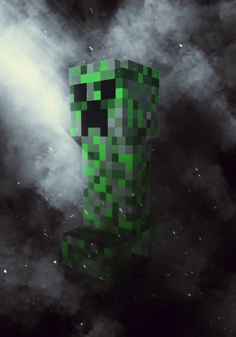 Minecraft pellicola backlit da FreeArtStudio