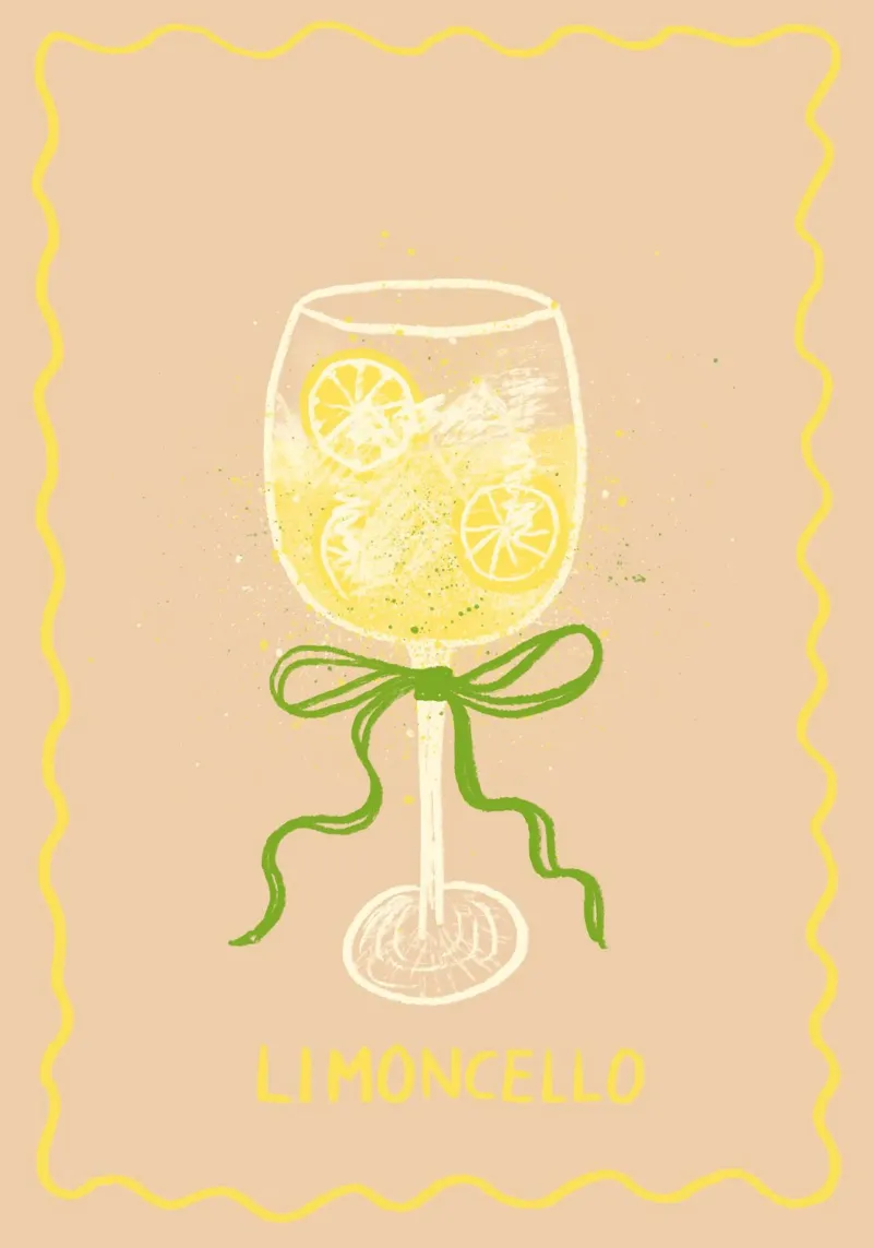 Limoncello pellicola backlit da Studio Dolci