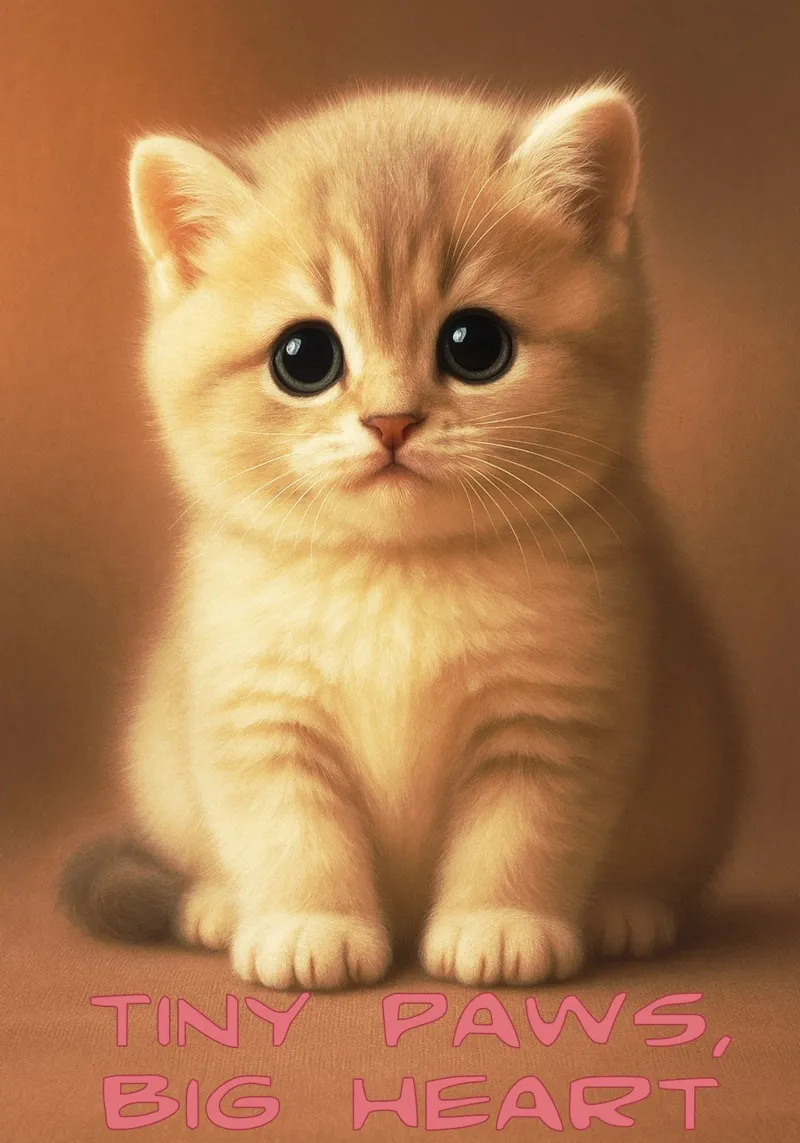 Carino l'amante dei gatti zampe piccole cuore grande amanti dei gatti alluminio dibond da the gondils