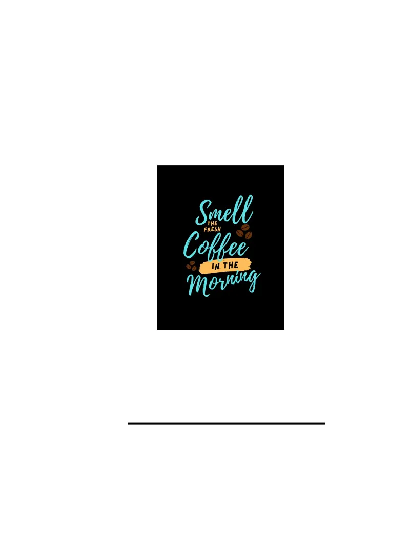 Smell Coffee morning poster with plastic frame by Agnazarshop