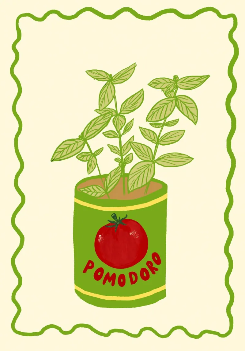 Pomodoro & Basilico poster da Studio Dolci