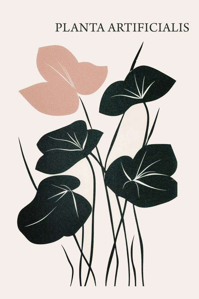 Planta Artificialis | Botanical Boho Art poster by Autofocus
