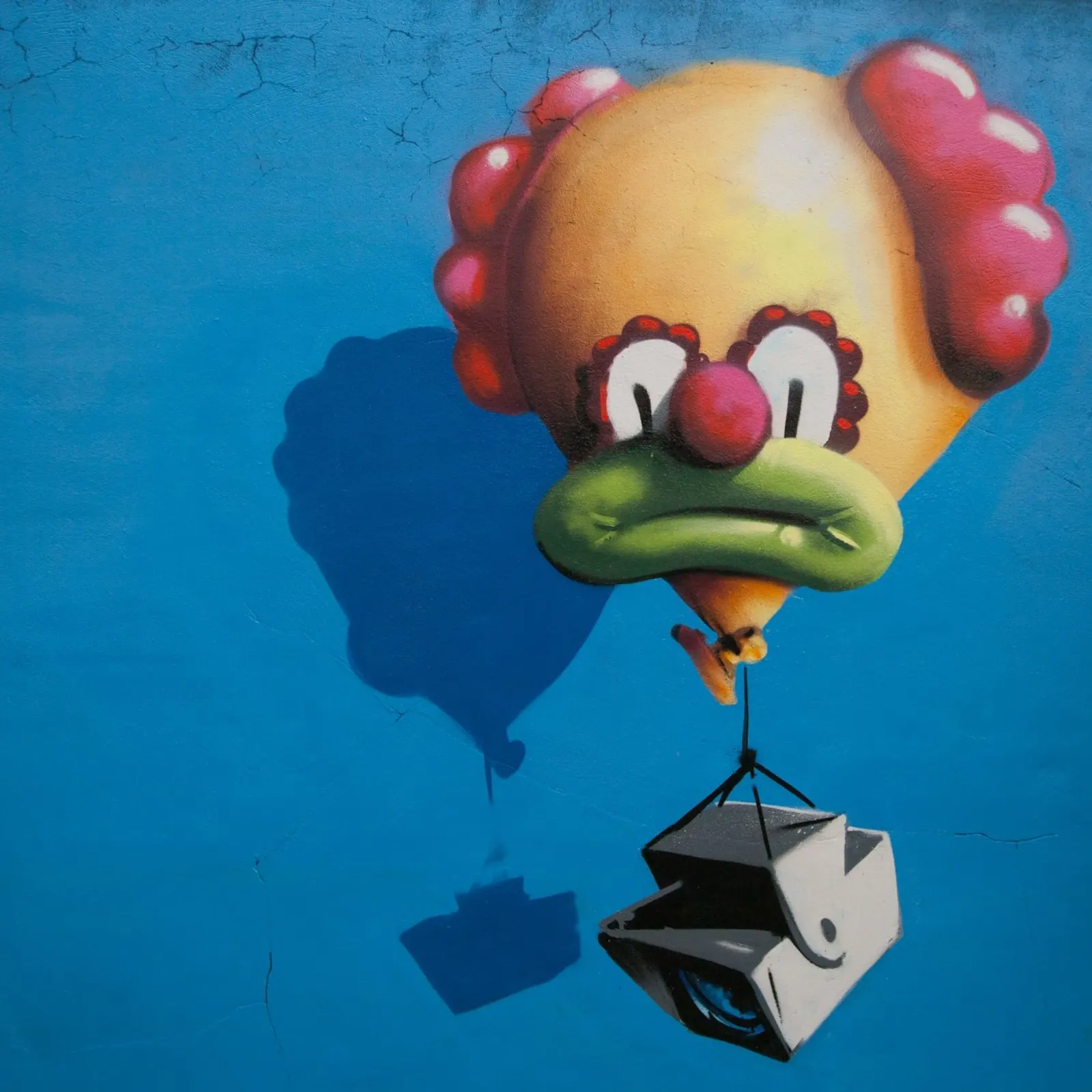 The Clown plexiglass da Flo Klein