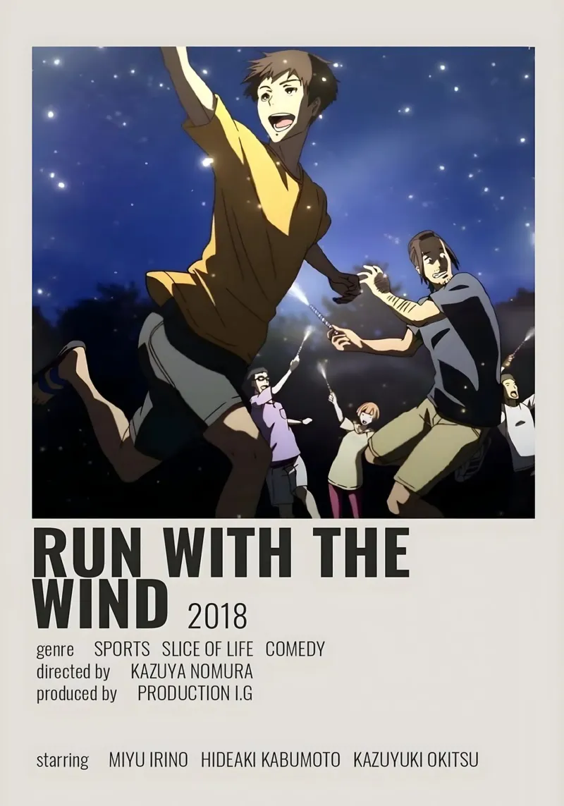RUN WITH THE WIND 2018 pellicola backlit da Totoya