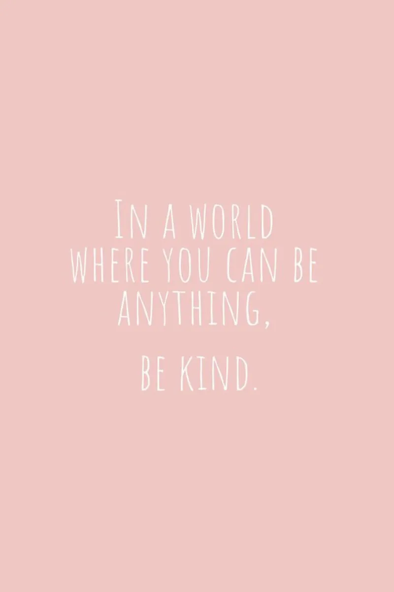 Be Kind pellicola backlit da Ayleen