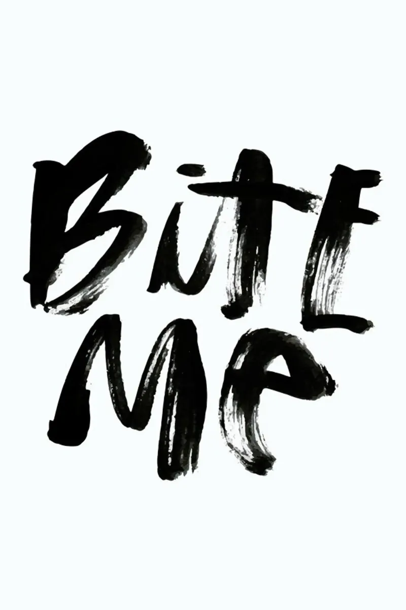Bite Me pellicola backlit da Dead Language