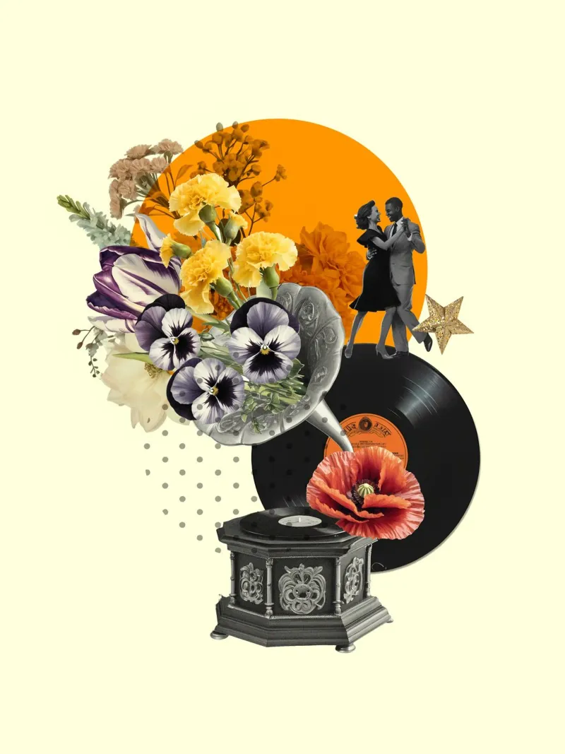 Dancing Through Time alluminio dibond da Indigo Rain