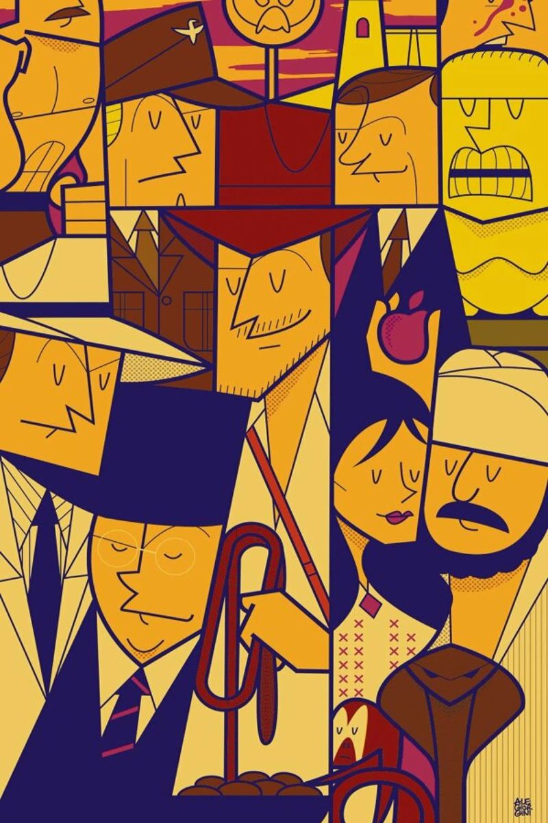 Indy poster by Ale Giorgini