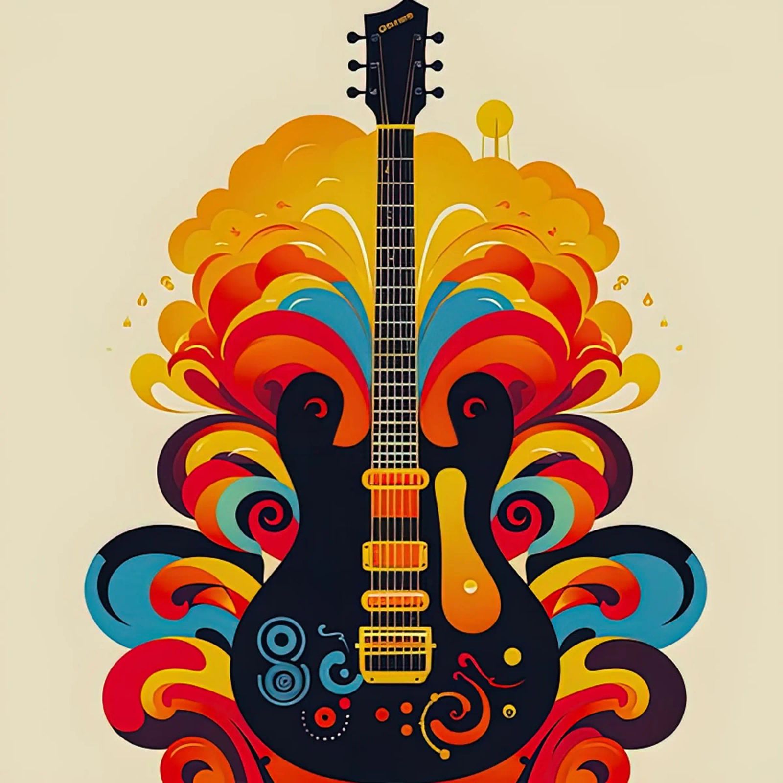 Chitarra Moder poster da Rene Shop