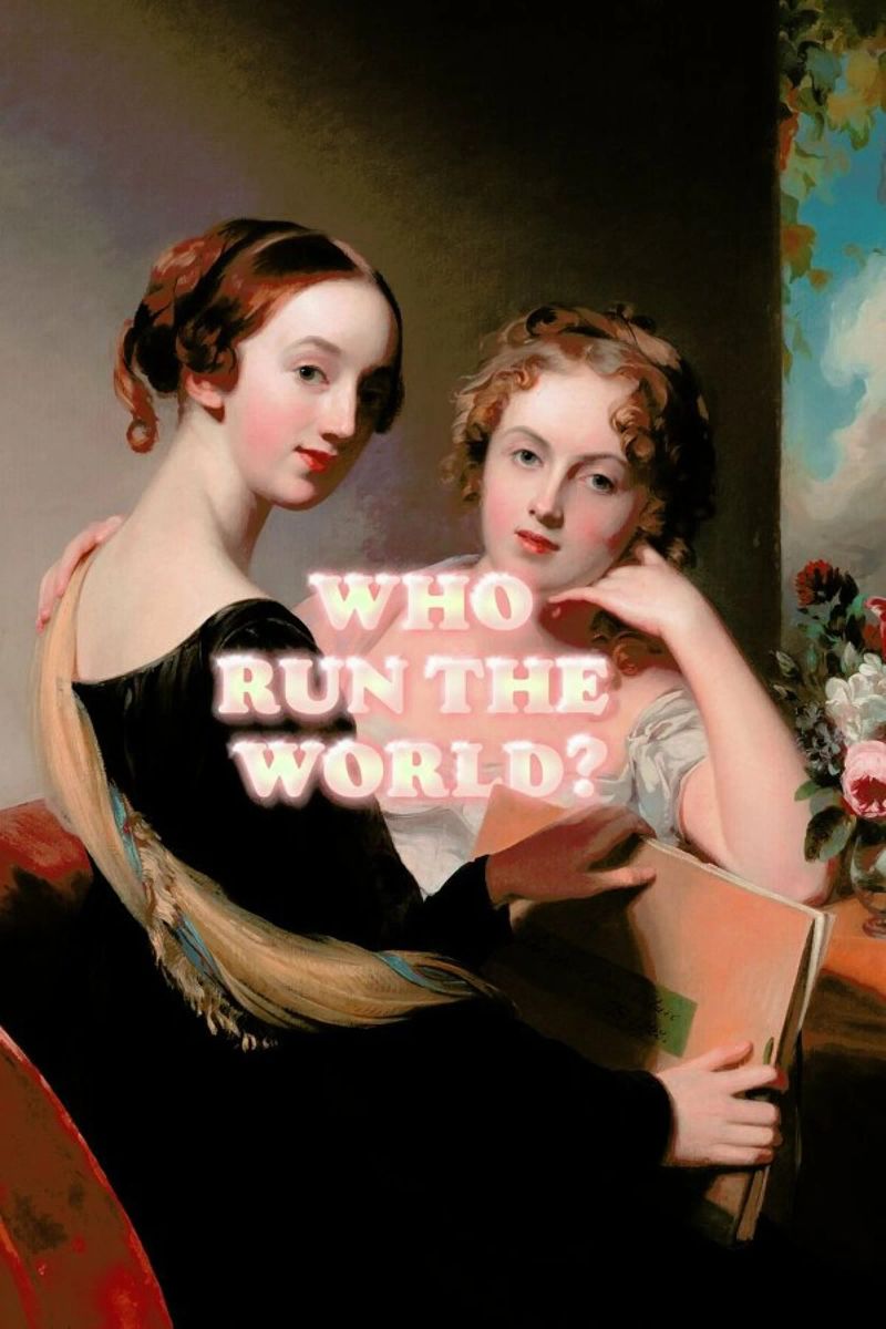 Who Run the World alluminio dibond da Jonas Loose