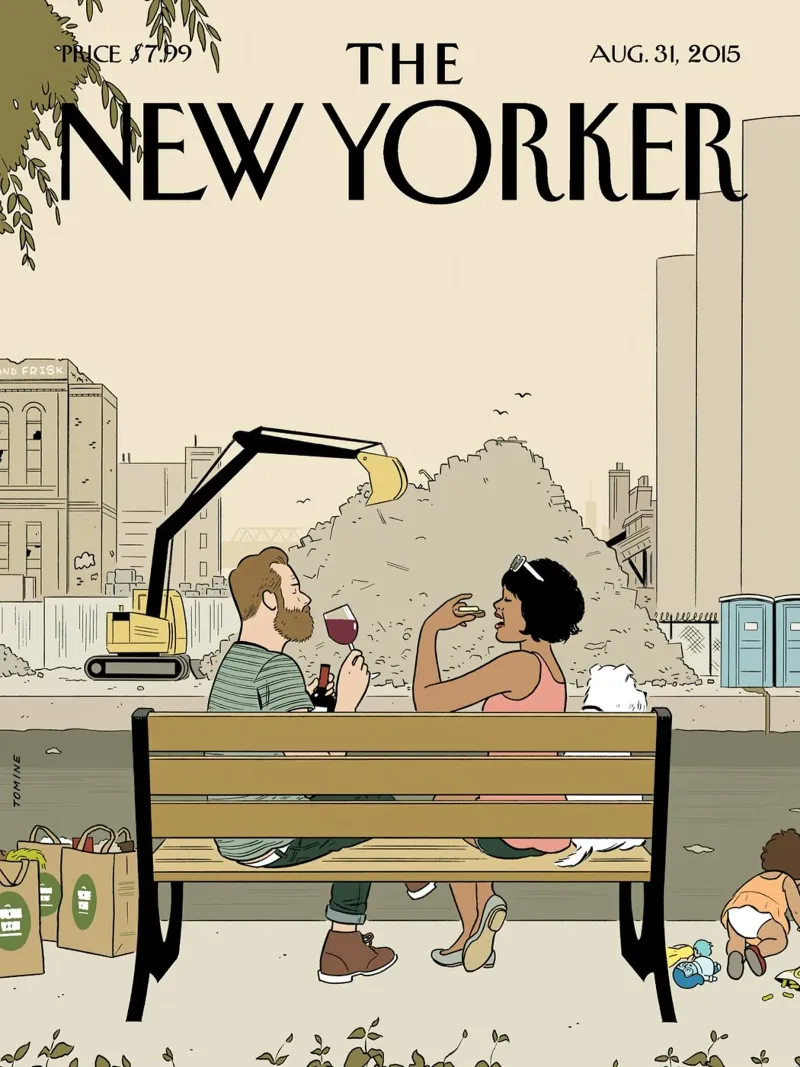 Il New Yorker poster da 🎁 ARTVI-SHOP